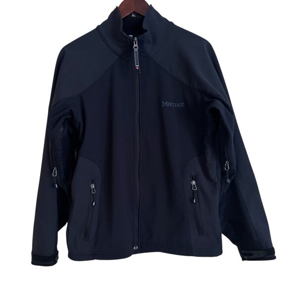 Marmot Jacket Mens Windstopper Softshell Fleece Lined Full Zip Size Small - Picture 1 of 6